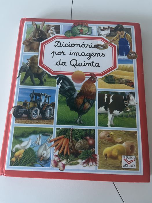 Livro "Dicionario por imagens da Quinta" 131 paginas. Capa rija