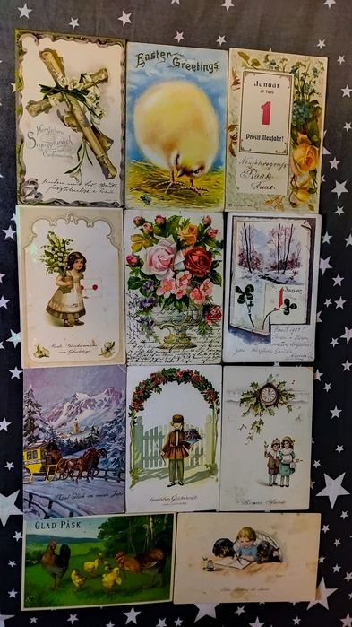 Старинные открытки. Антиквариат.