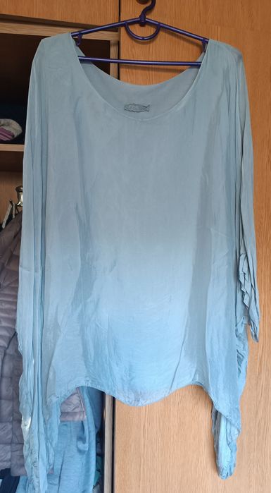 Блуза з натурального шовку р.L