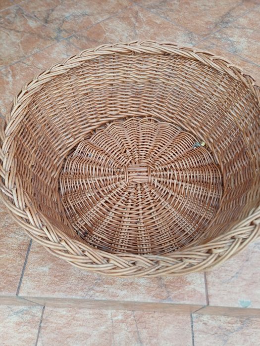 Kosz wiklinowy średnica 47 cm