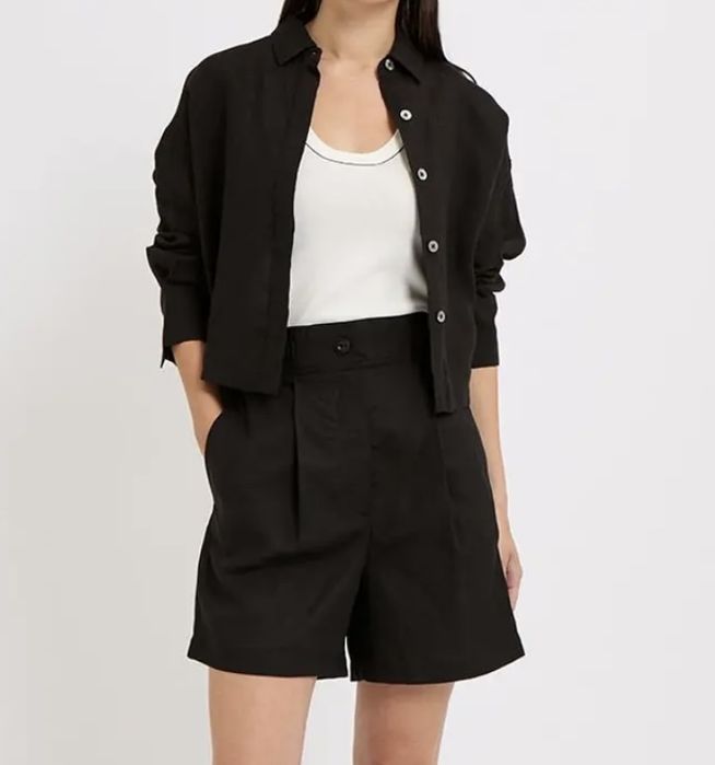 Шорти COS високі льон