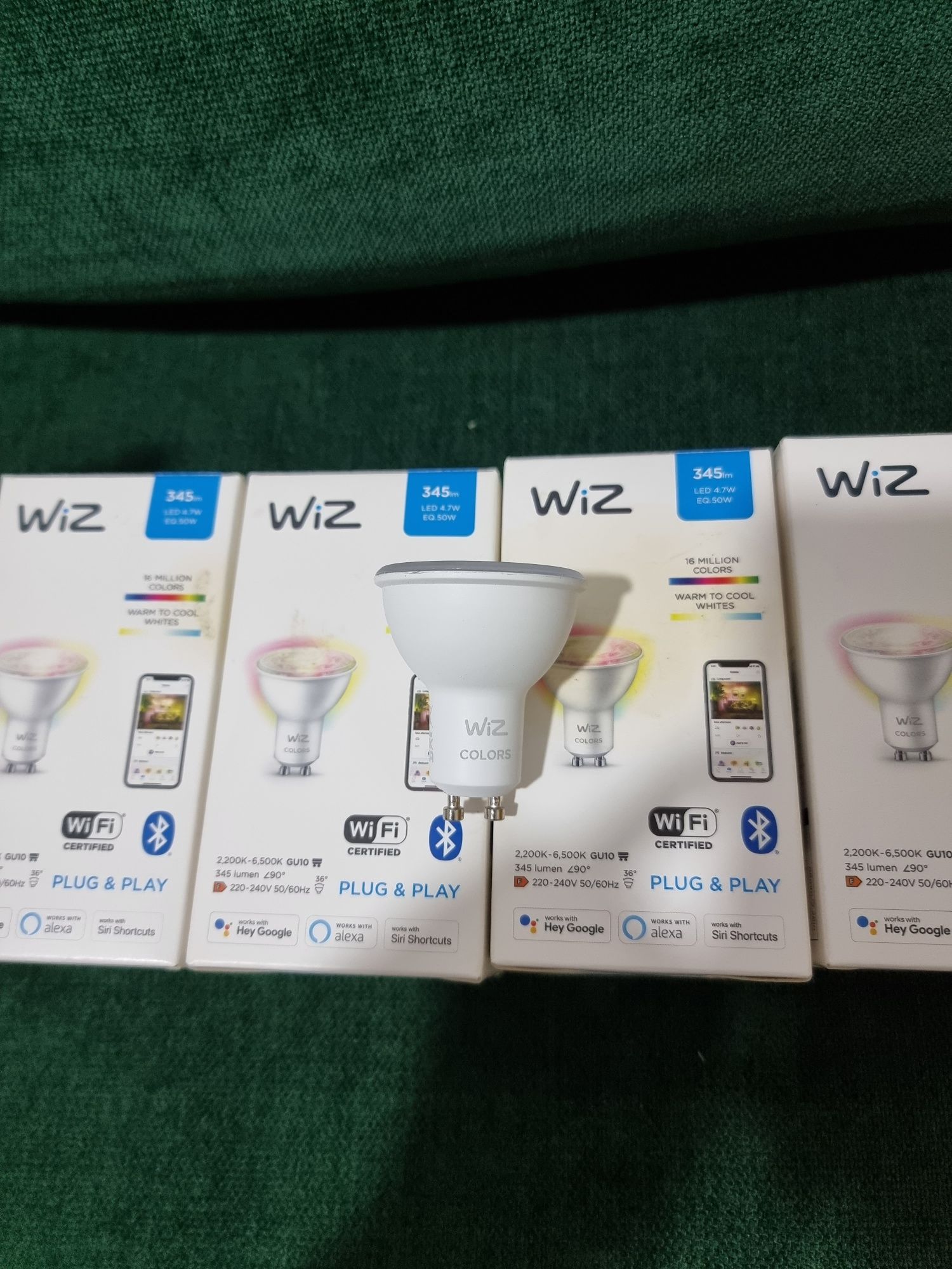 Lampada GU10 WiZ WiFi LED