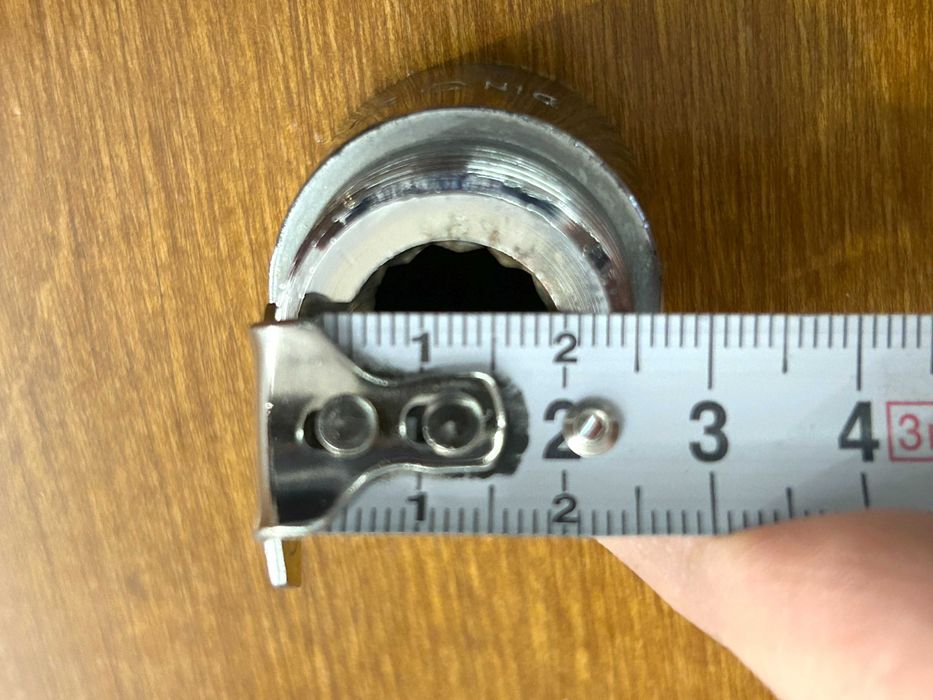 Przedłużka 20mm 3/4" Chrom Do Baterii Ściennych Stojących
