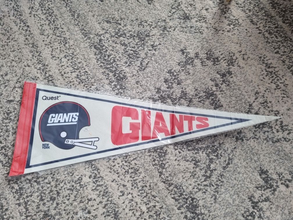 4. NFL flaga New York Giants sezon 2023/2024 kibic fan USA