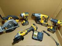Dewalt 18V - zestaw narzędzi akumulatorowych