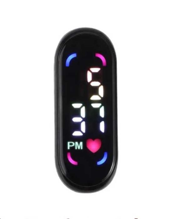 Zegarek Cyfrowy Kolor Led Pikachu Pokemon Watch Band Dla Dzieci