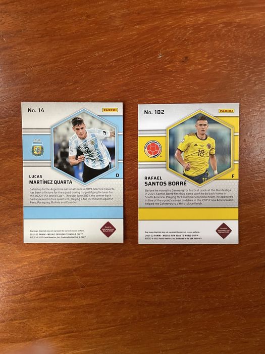 Cartas Panini Mosaic FIFA Road to World Cup 2021/22 [Envio grátis]