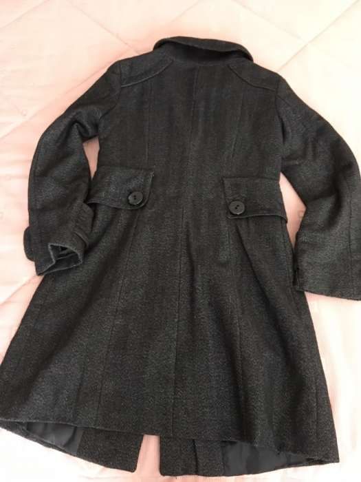 Sobretudo zara cinza mesclado sem portes