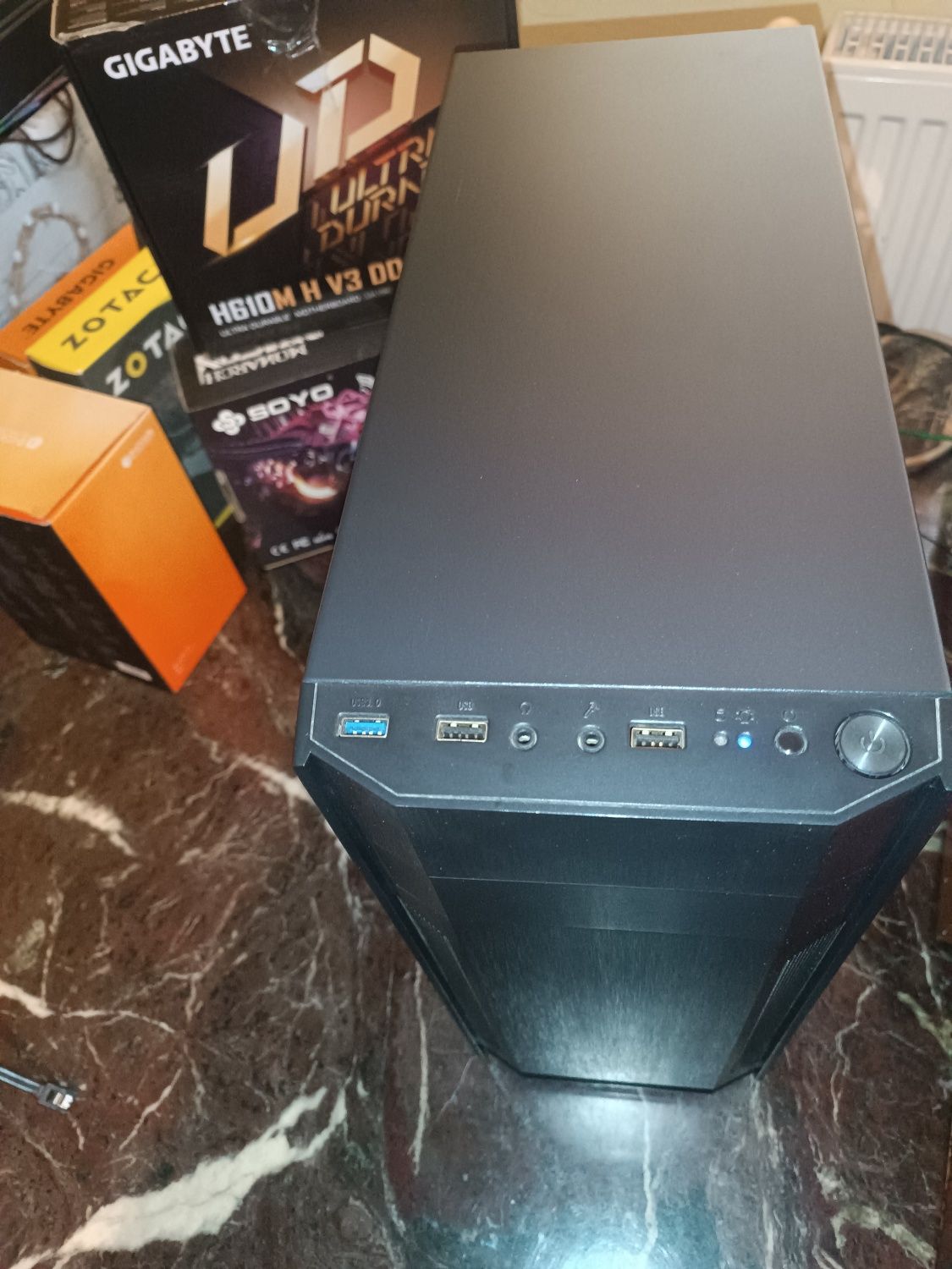 Ігровий комп'ютер i3 12100 nvme SSD системний блок