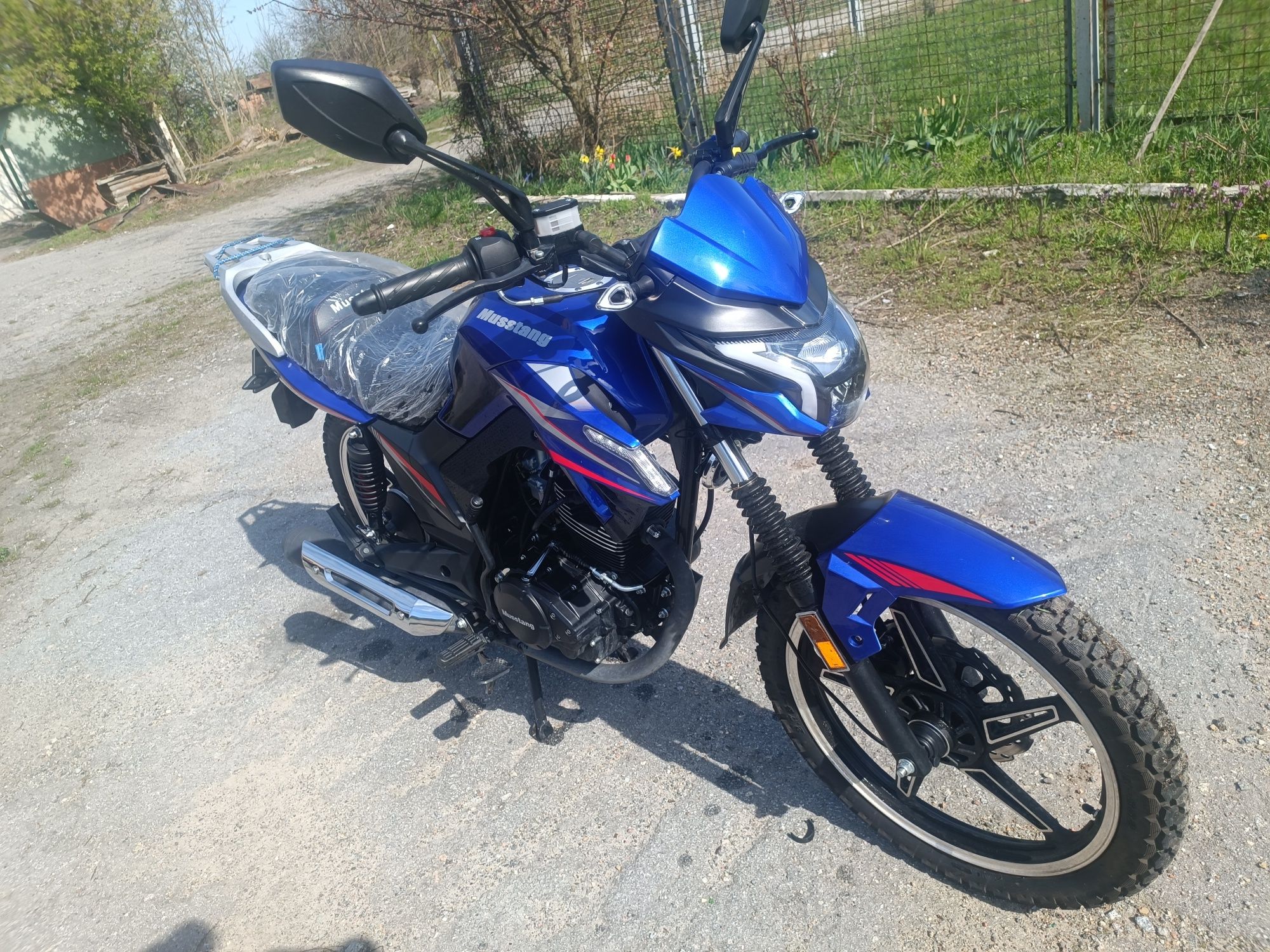 Продам новий мотоцикл Musstang mt200-8