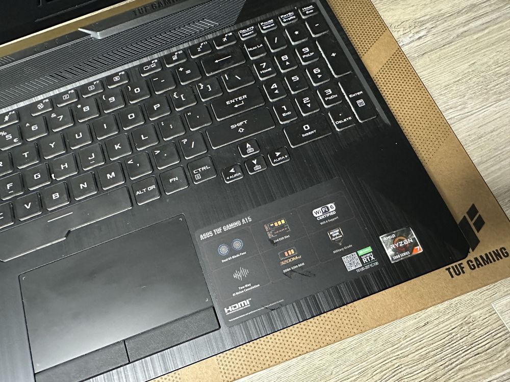 Asus Tuf A15 / stan bardzo dobry/