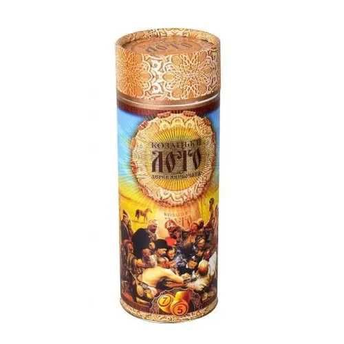 Большое Казацкое (Козацьке) лото в тубусе деревянные бочонки