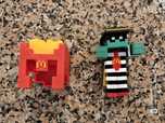 Figuras McDonald's ft. Minecraft