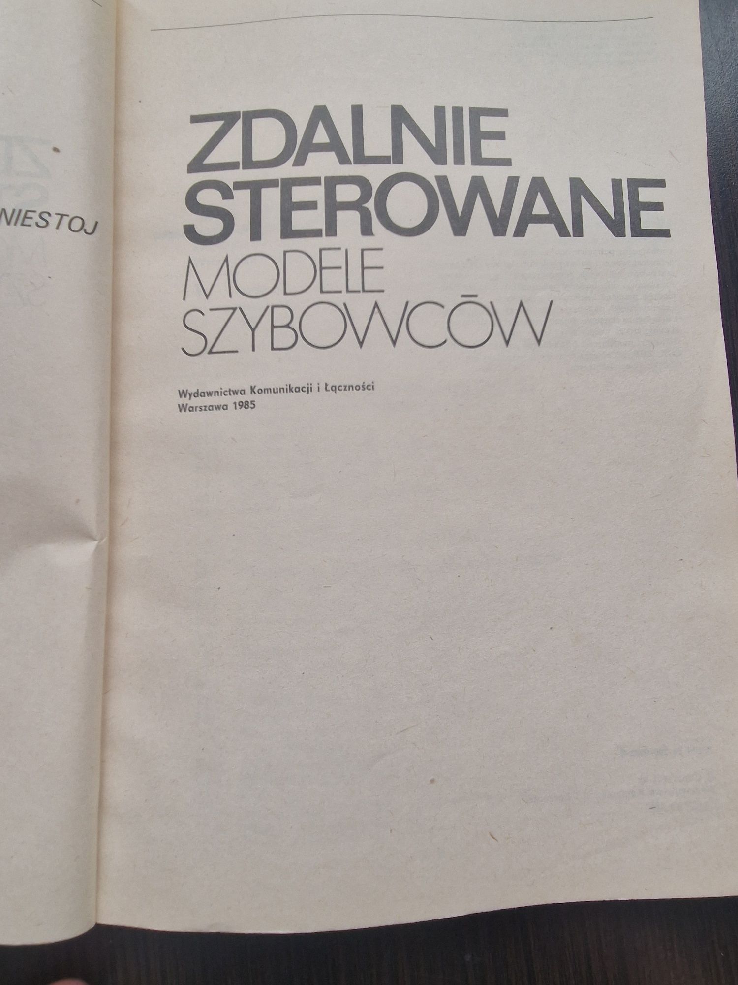 Zdalnie sterowane modele szybowców Władysław Niestoj