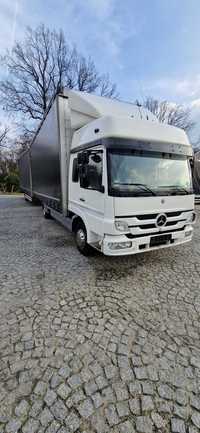 Mercedes Atego 818 Jumbo Mega  Tandem Dwa Spania 7.3m 3m w środku