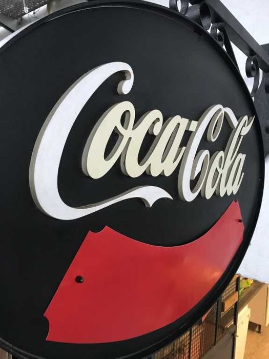 Placa Coca-Cola Vintage
