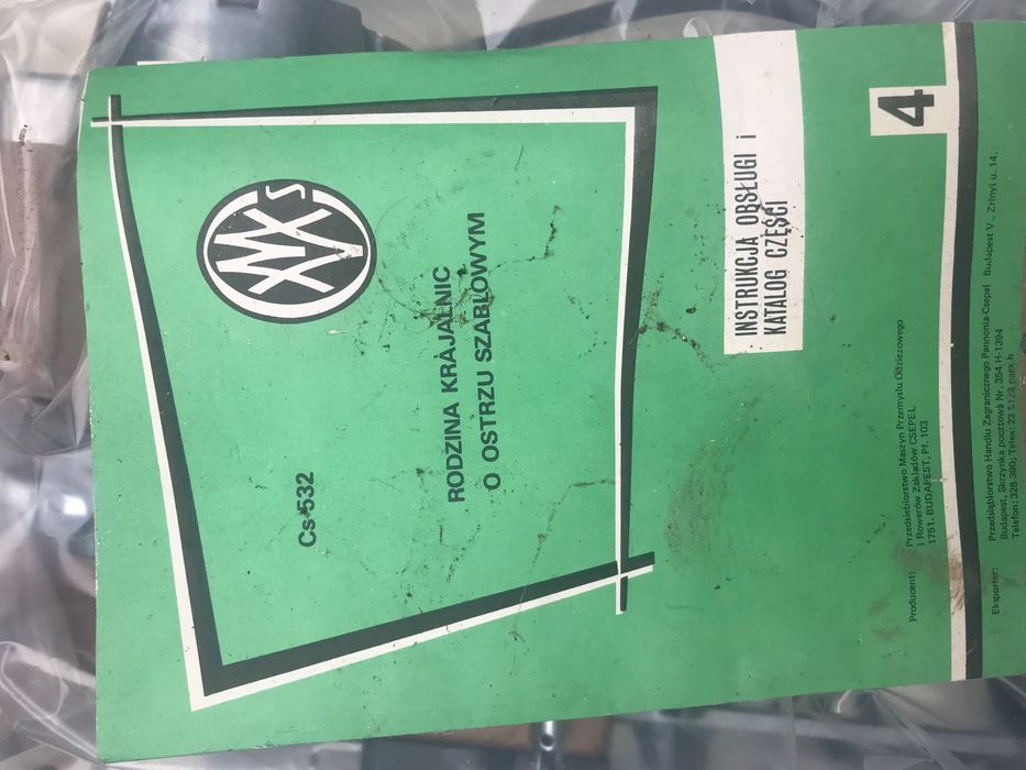 Nóż pionowy Krajarka pionowa Csepel CS 532 Nowa !