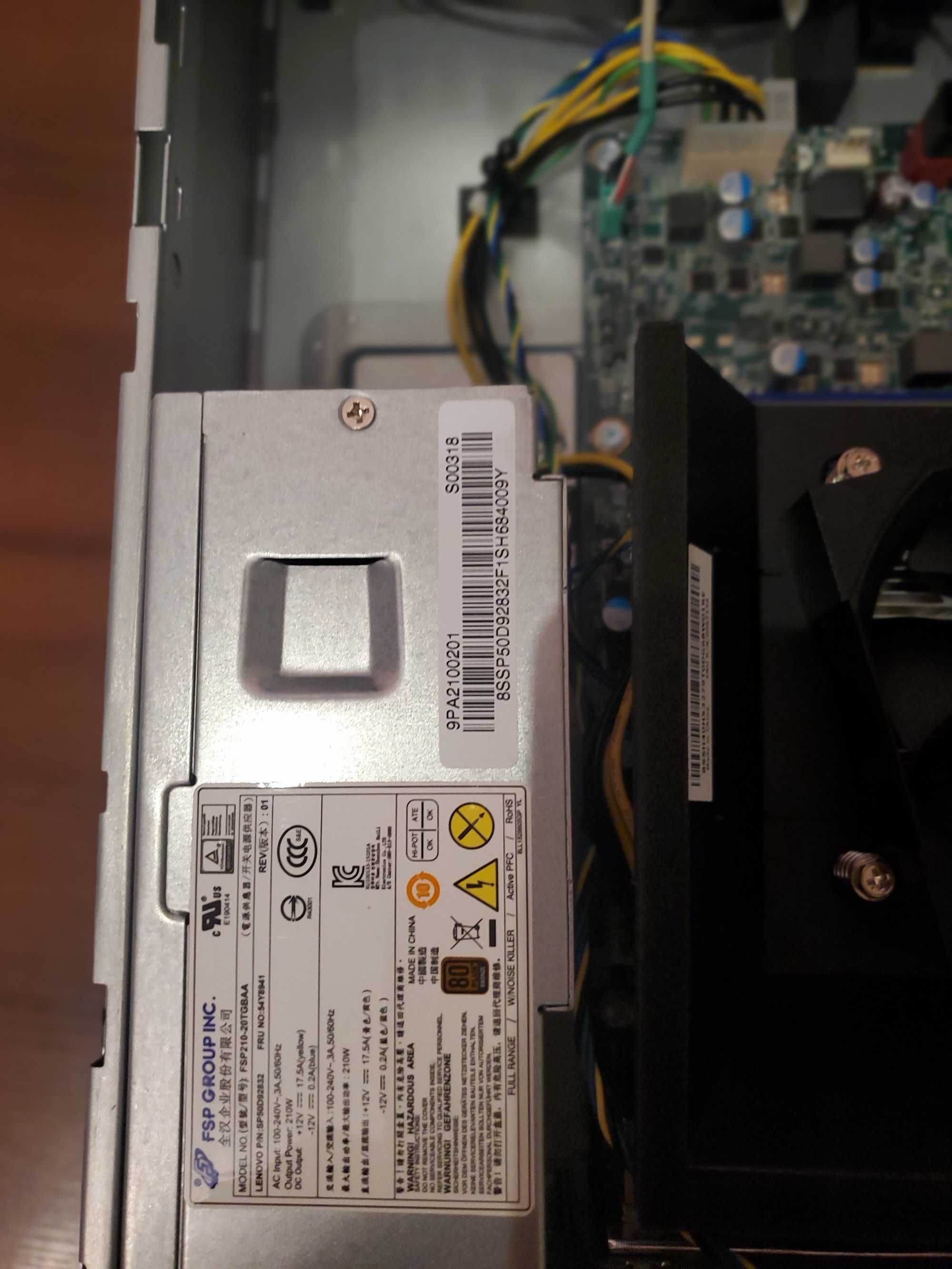 Lenovo ThinkCentre M700 SFF, i5-6400 2.7GHz, 8GB RAM