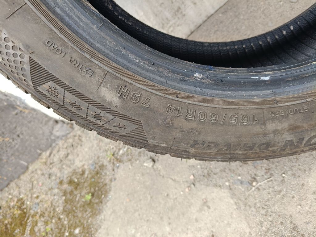 Opony 2szt wielosezonowe imperial 165/60/14 23rok