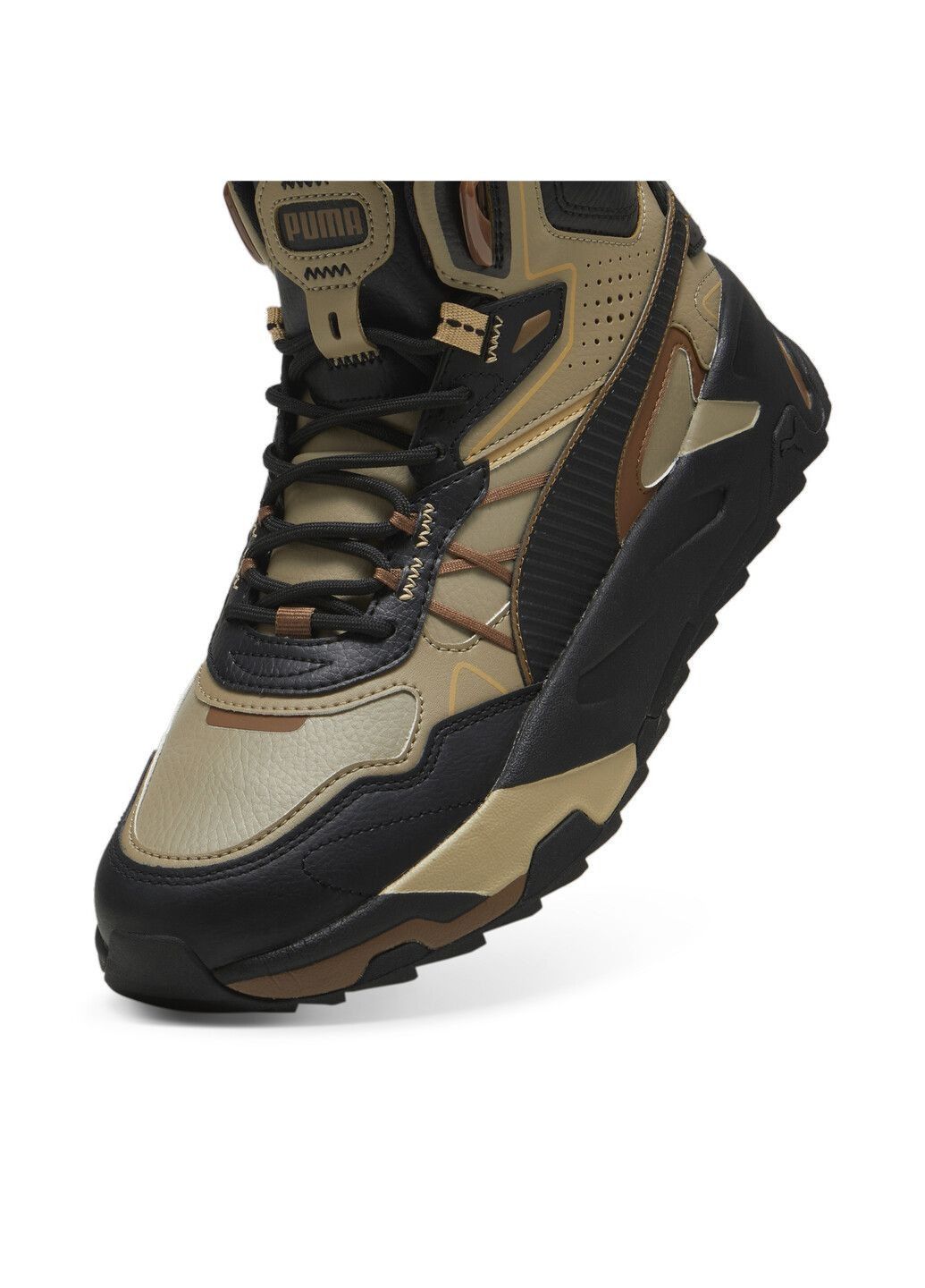 Кросівки Puma Trinity Mid Hybrid Leather Sneakers  Оригінал Шкіра
