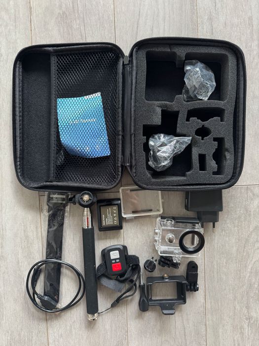 Kamera sportowa Eken 4K + akcesoria