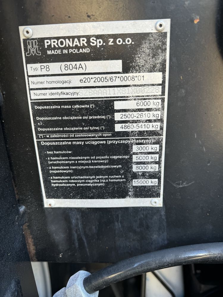 Ciągnik Pronar Zefir 85