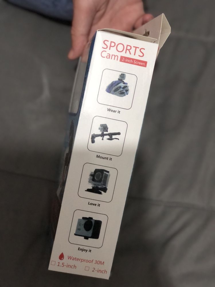 GO PRO máquina de filmar debaixo de água