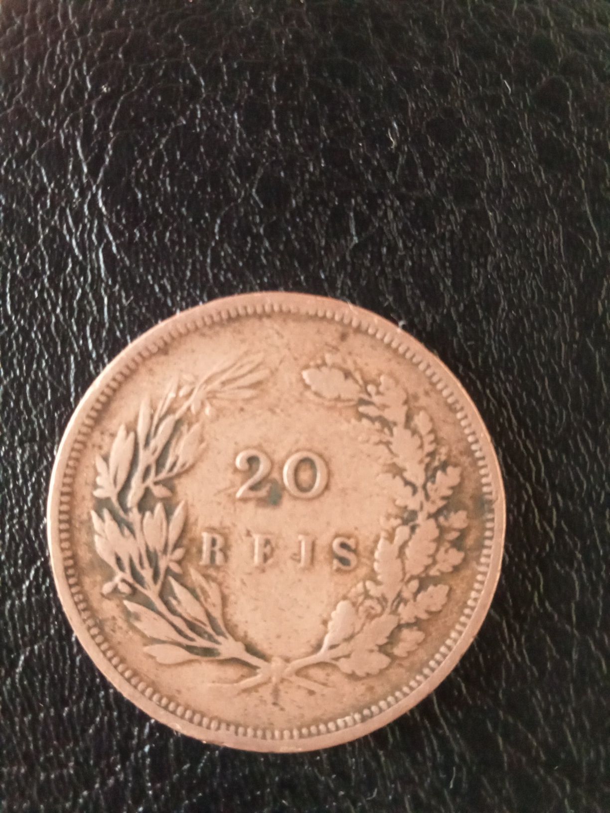 moeda de 20 reis 1892