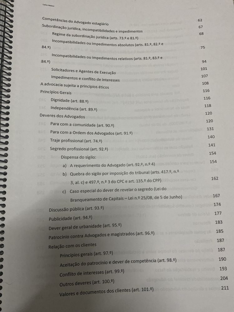 Livro impresso Advocacia / Deontologia Profissional - GRATUITO