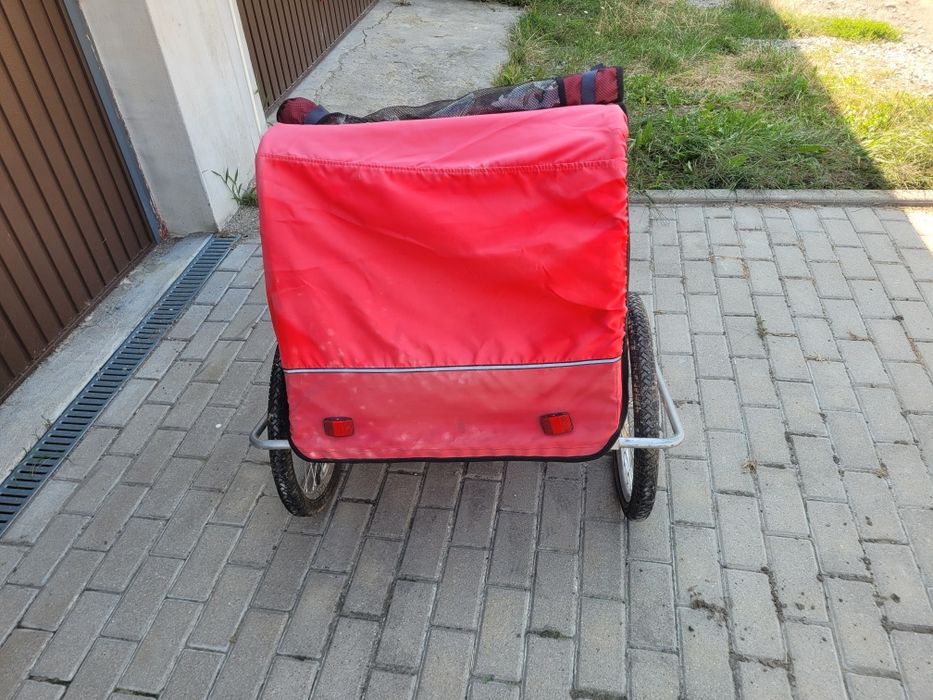 Przyczepa rowerowa dla dzieci froggy