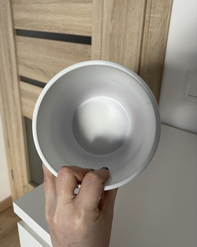 doniczka ceramiczna / mała doniczka / ceramika / wazon / biała
