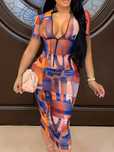 Sukienka Midi Sexy Obcisła Z Rozpinanym Dekoltem Casual Shein Xl 42