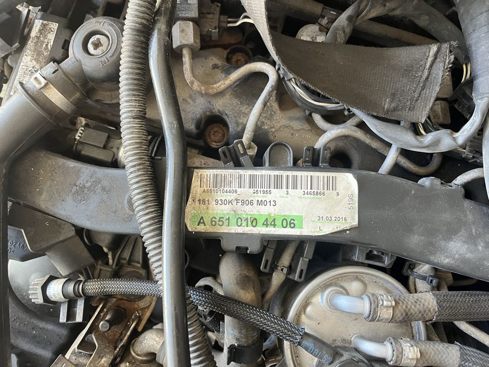 Motor Mercedes Sprinter 2.2 biturbo 651