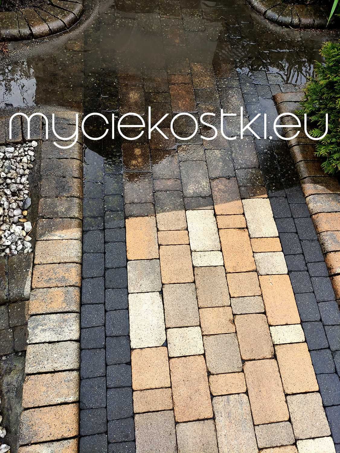 Mycie / czyszczenie KOSTKI brukowej, ELEWACJI - NOWY SĄCZ -od 5zł/m2
