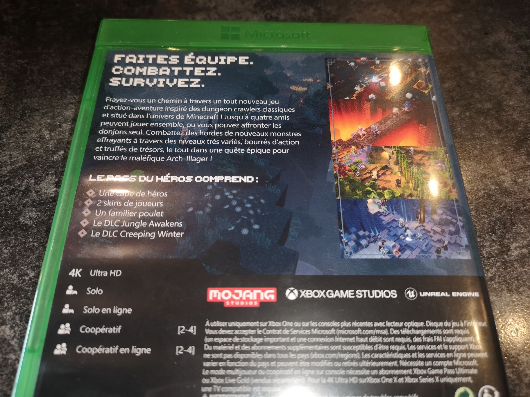 Minecraft Dungeons Hero Edition XBOX ONE gra PL (możliwość wymiany)