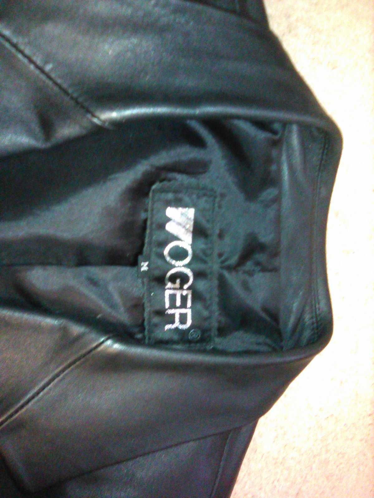 Пиджак мужской кожаный размер M идеальное состояние