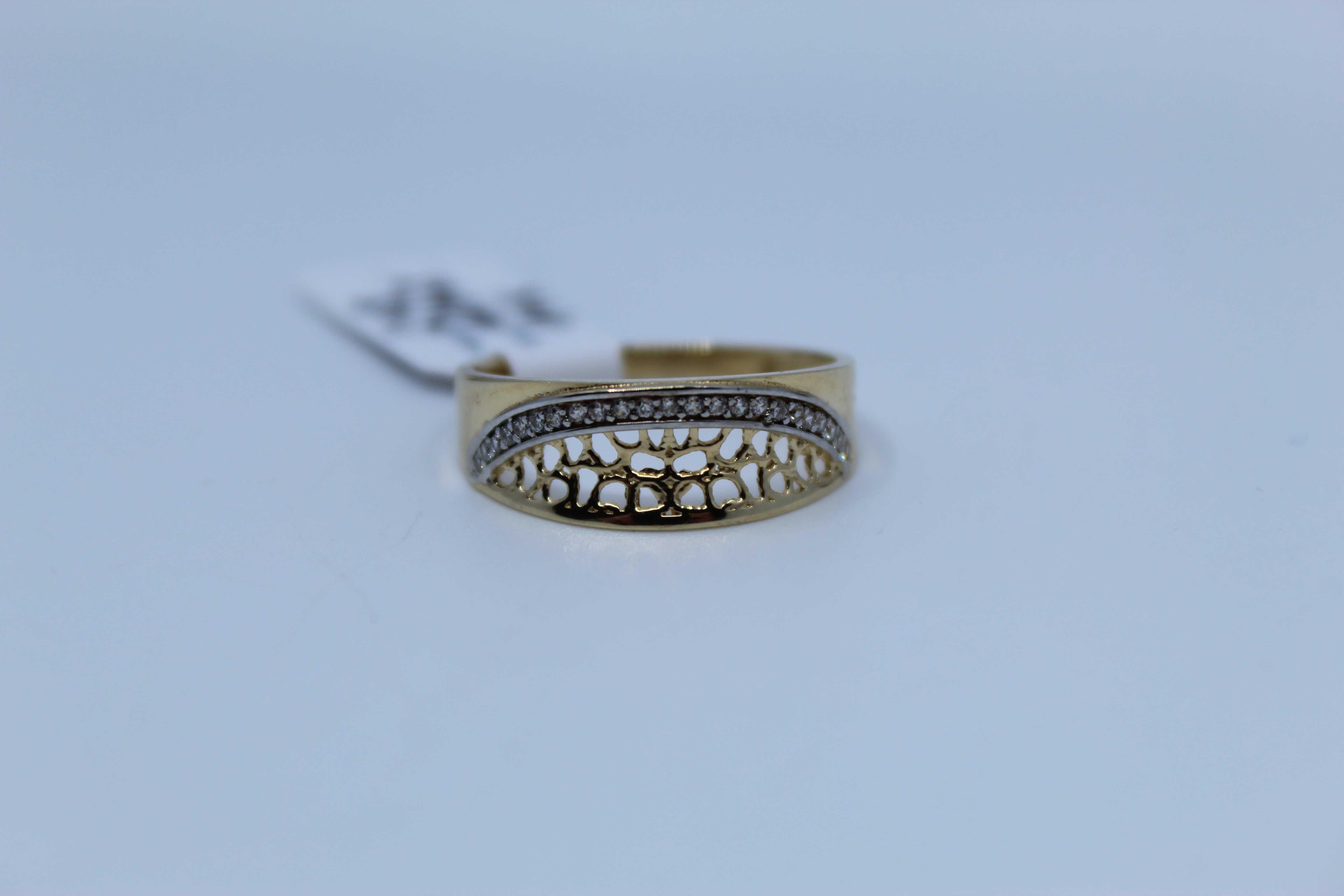 Złoty pierścionek 585 14K 2,48 gram Rozmiar 19 Nowy Okazja