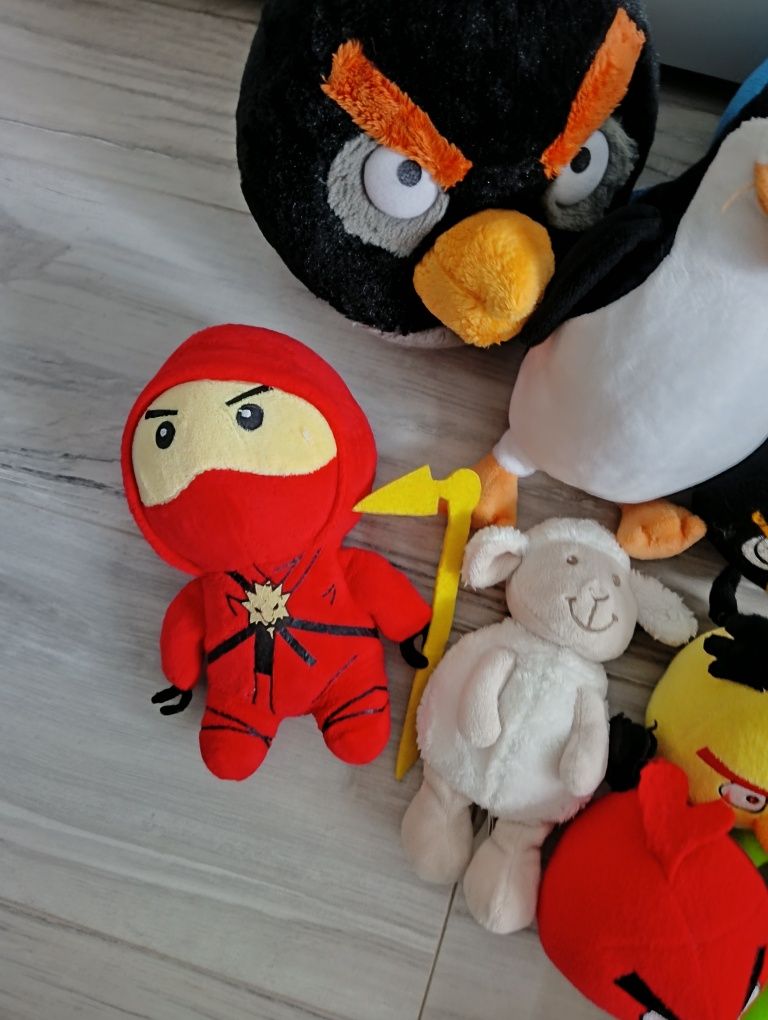 Pluszaki Angry Birds i inne 55 zł