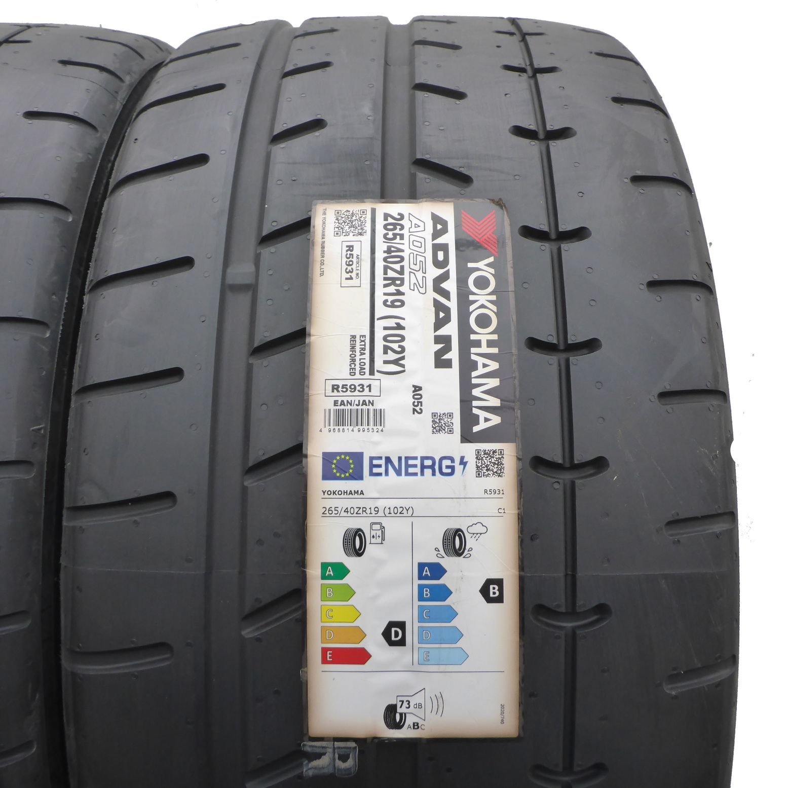Opony 265/40/19 Yokohama 265/40R19 102Y XL Letnie 2021 Jak Nowe