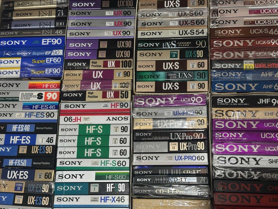 Аудиокассета Sony UX UX-S UX-ES кассета касета HF-S HF-ES UCX Япония