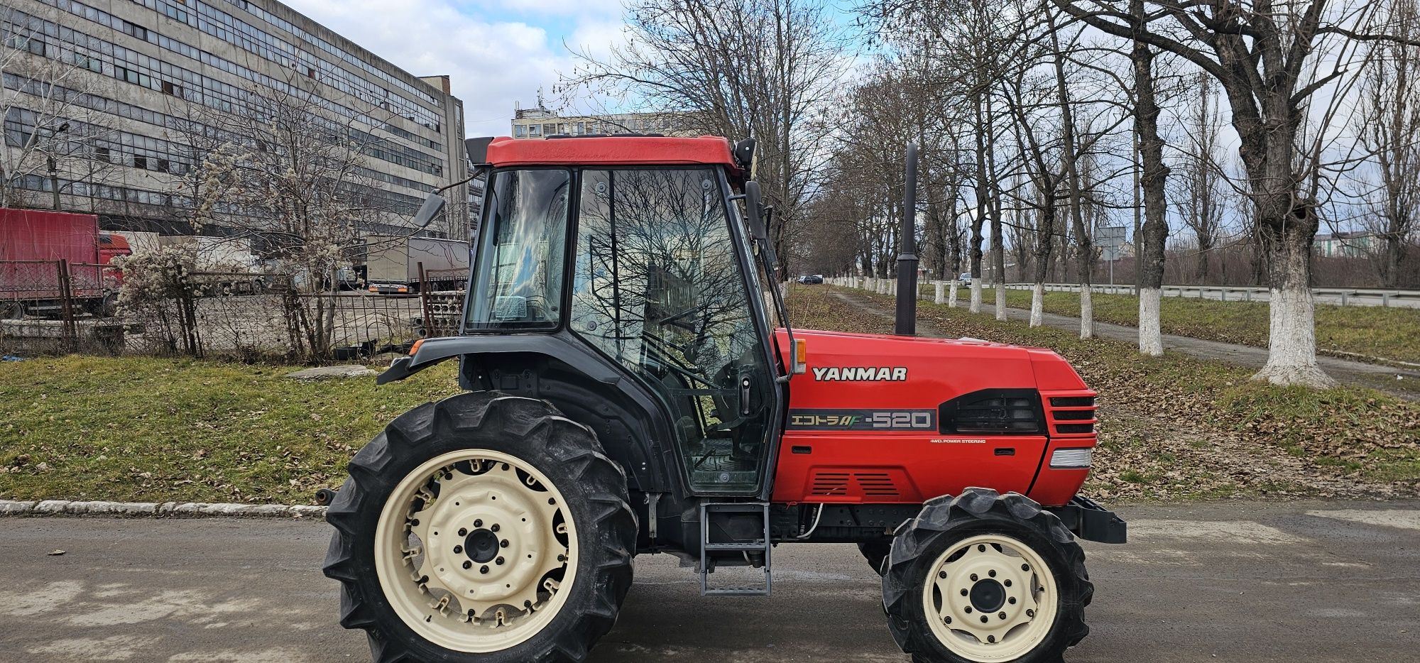 Японський Трактор мінітрактор Japan Yanmar AF520