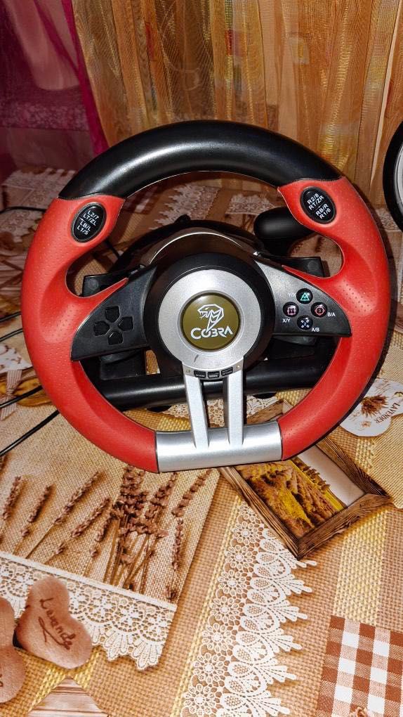 Руль Cobra 180° ПК, PS4, PS5, XBOX