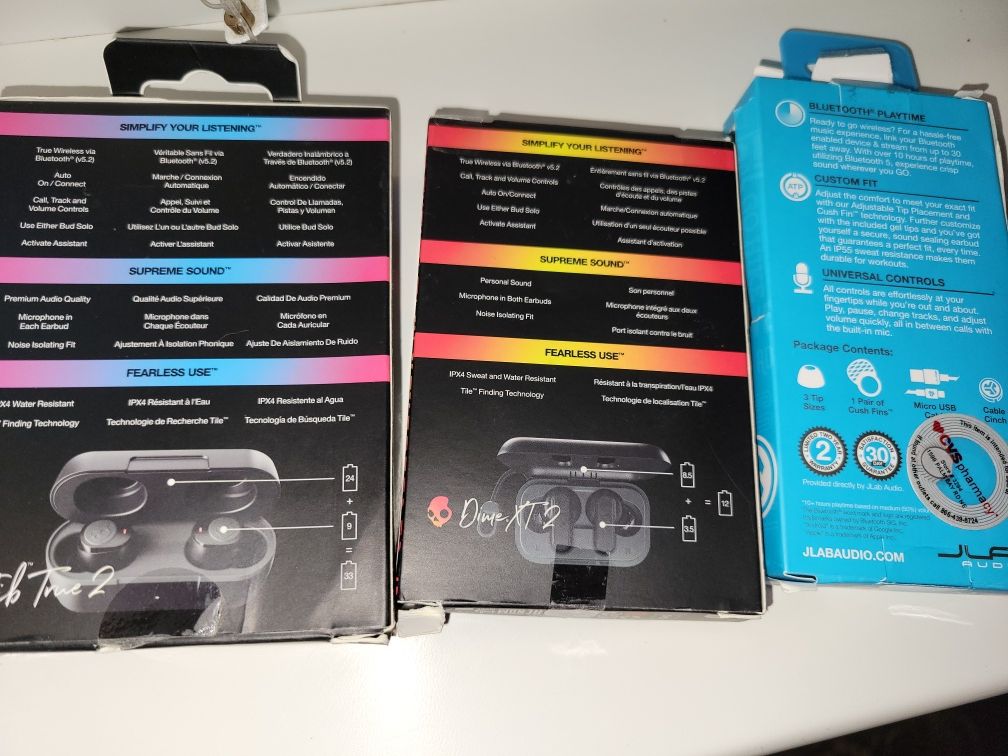 Skullcandy Dime XT 2 ,Jib True 2,Jlab Jbuds proиз США