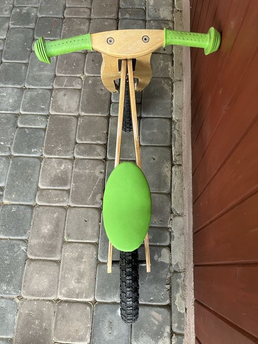 Rower biegowy dla dziecka, drewniany