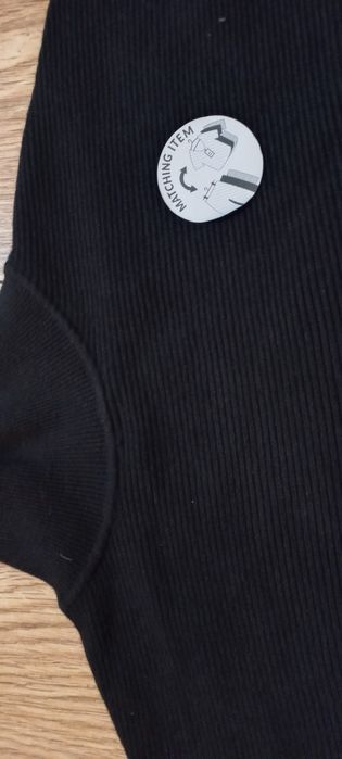 Sweter półgolf czarny
