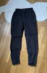 Czarne jeansowe joggery