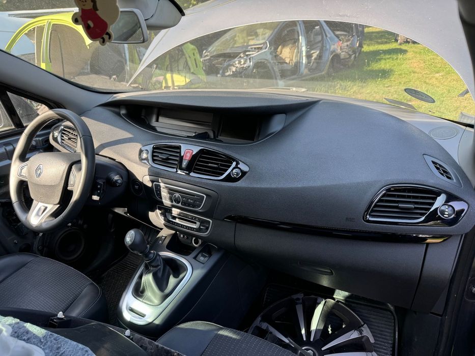 RENAULT MEGANE SCENIC III 09-16 AIRBAG DESKA KONSOLA PASY KOMPLET