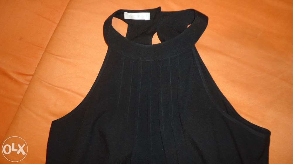 NOWA czarna tunika z frędzlami PROMOD nowa rozm. 38 / M