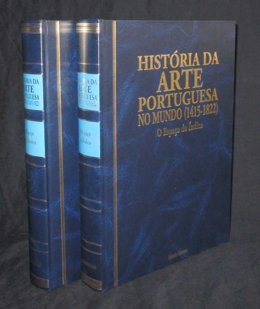 Livros História da Arte Portuguesa no Mundo 2 volumes Completo