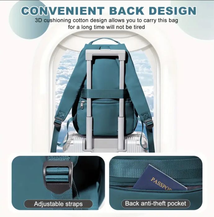 Рюкзак ручна кладь поклажа 40 25 20 см портфель сумка валіза чемодан